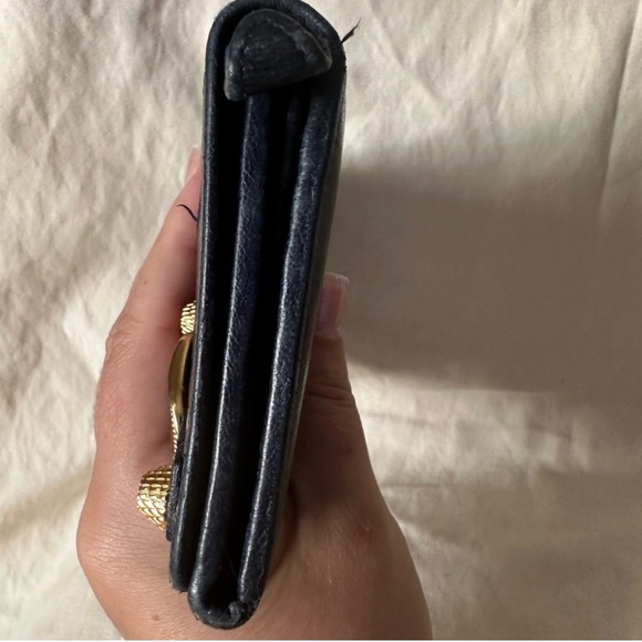 Balenciaga Navy Blue VGUC WALLET - Picture 3 of 6